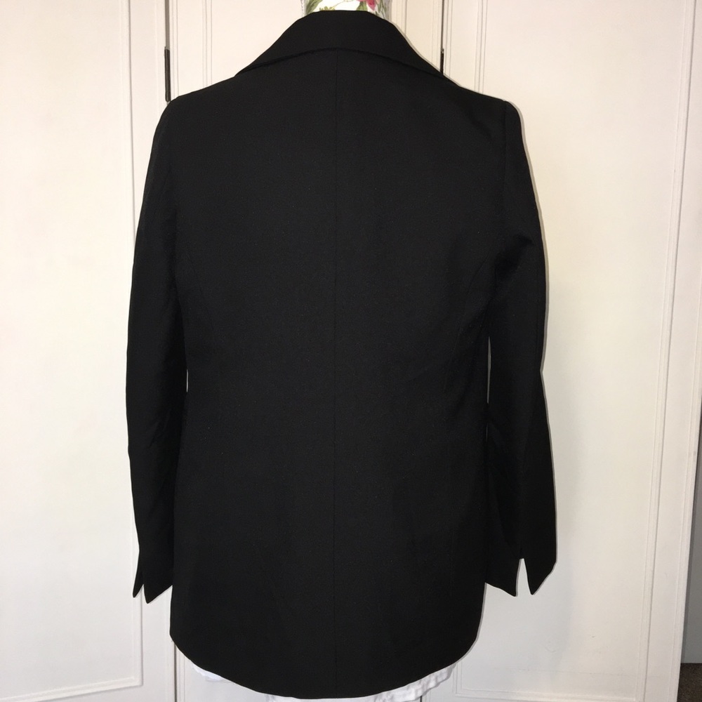 Black Buttoned Suits Jacket - Picture 5 of 5